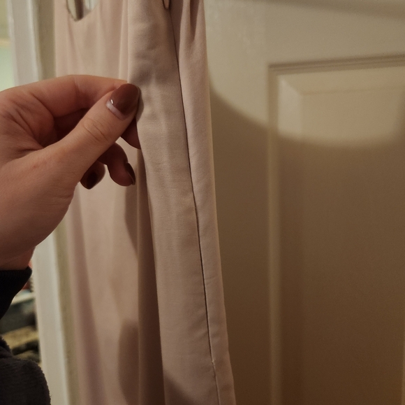 Splendid Pearly Pink Satin Dress- Small- New - Picture 4 of 4